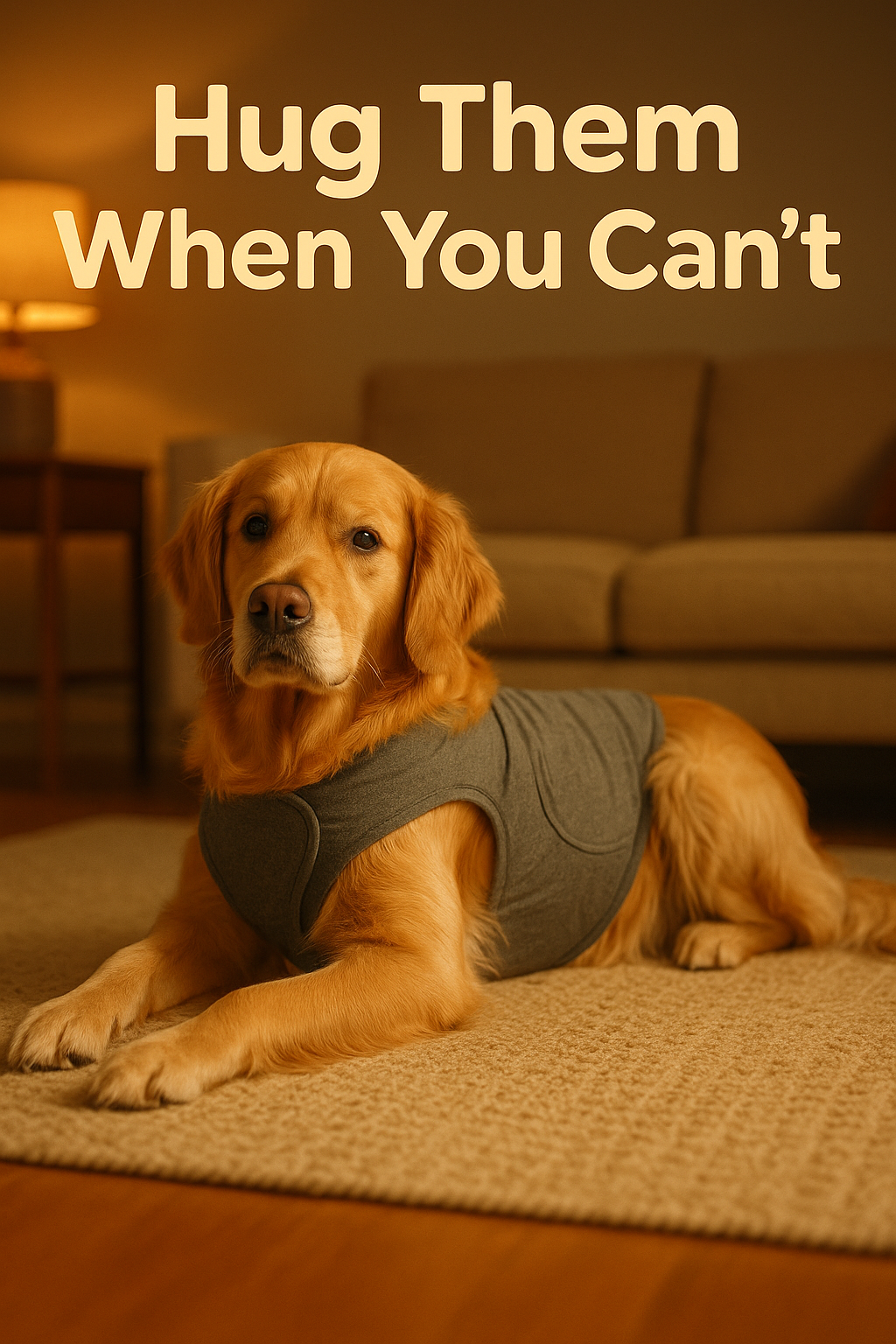FurryCalms Dog Anxiety Relief Vest